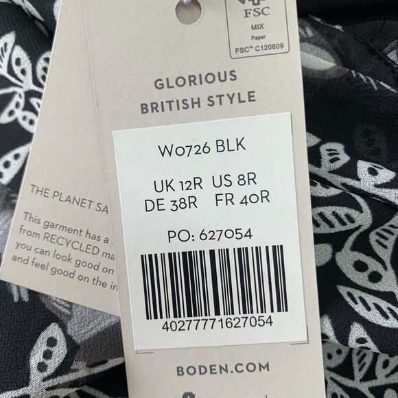 Boden Sylvia Dress Size US 8 Parrot Paradise Novelty Career Teacher Twee Funky - Picture 9 of 16